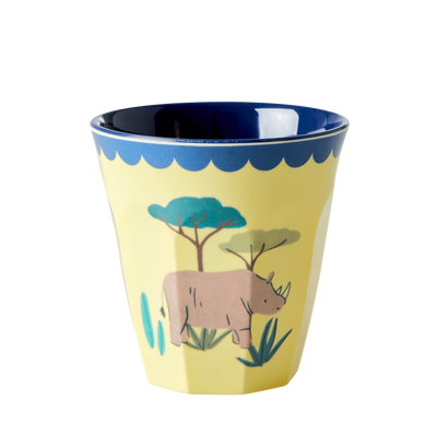 Melamine Kids Cups in Asst. Funky Prints - Small - 6 pcs. in Gift Box - Rice By Rice