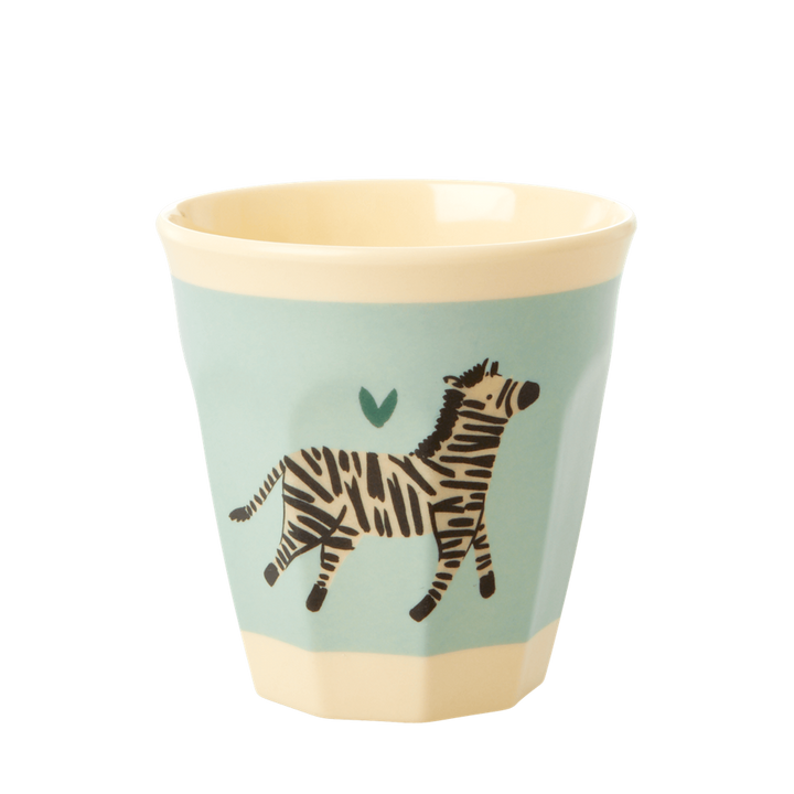 Melamine Cups with Assorted Jungle Print - Small - 6 pcs. in Gift Box - Rice By Rice