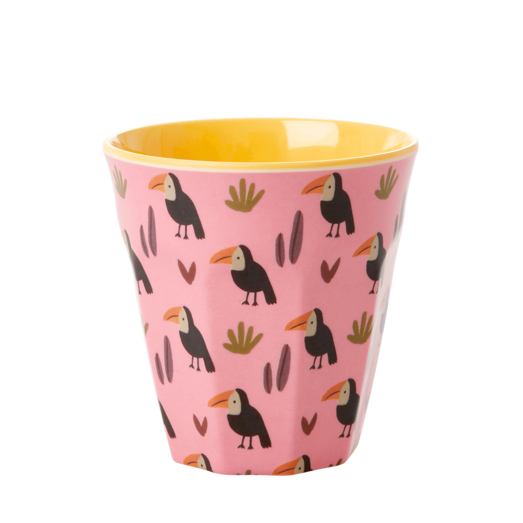 Melamine Cups with Assorted Jungle Print - Small - 6 pcs. in Gift Box - Rice By Rice