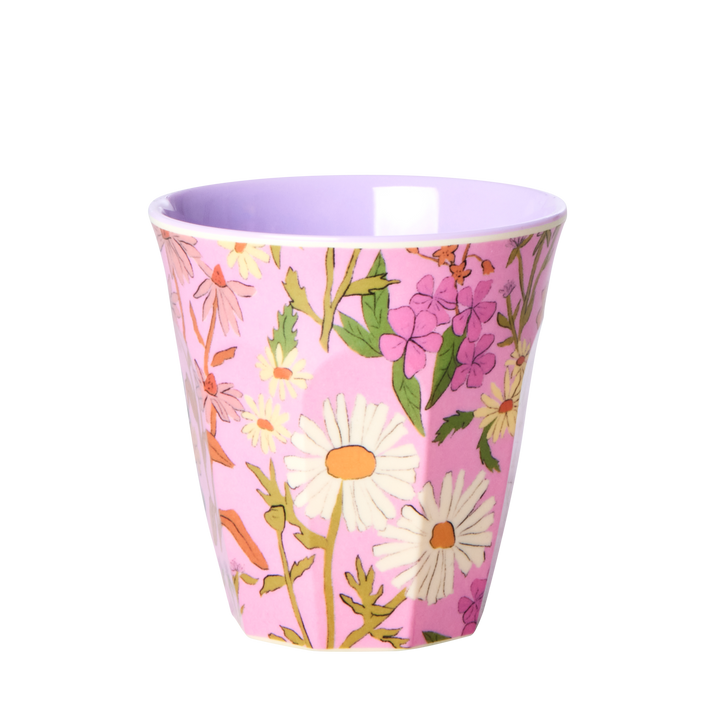 Small Melamine Cup - Flower Me Happy - Rice By Rice