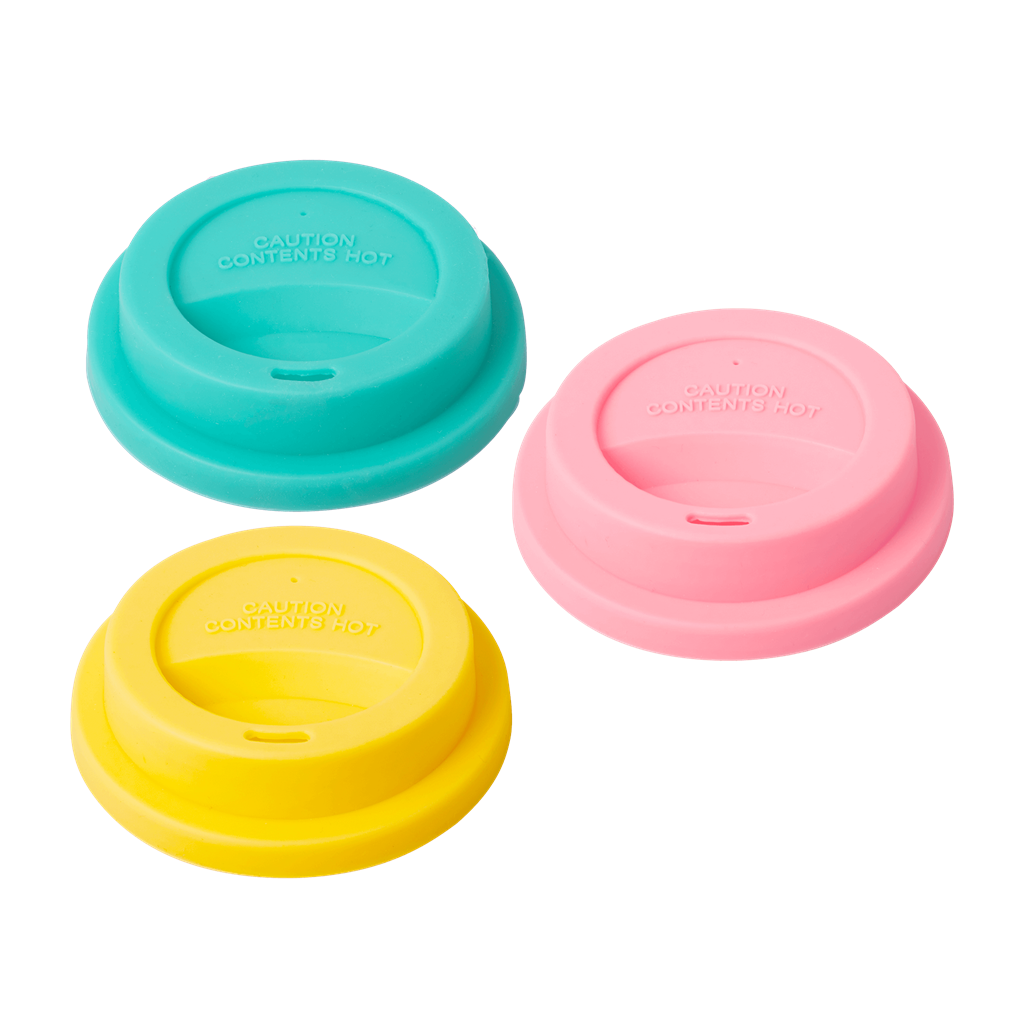 Silicone Lid for Melamine Medium and Tall Cups | Soft Pink - Rice By Rice