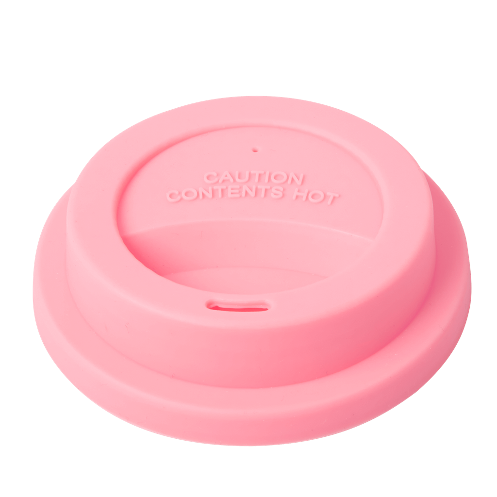 Silicone Lid for Melamine Medium and Tall Cups | Soft Pink - Rice By Rice