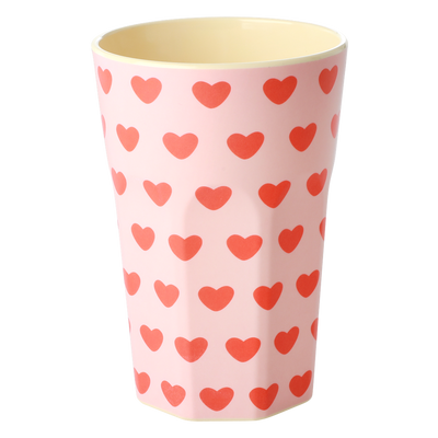 Melamine Cup - Tall | Sweetheart Print - Rice By Rice