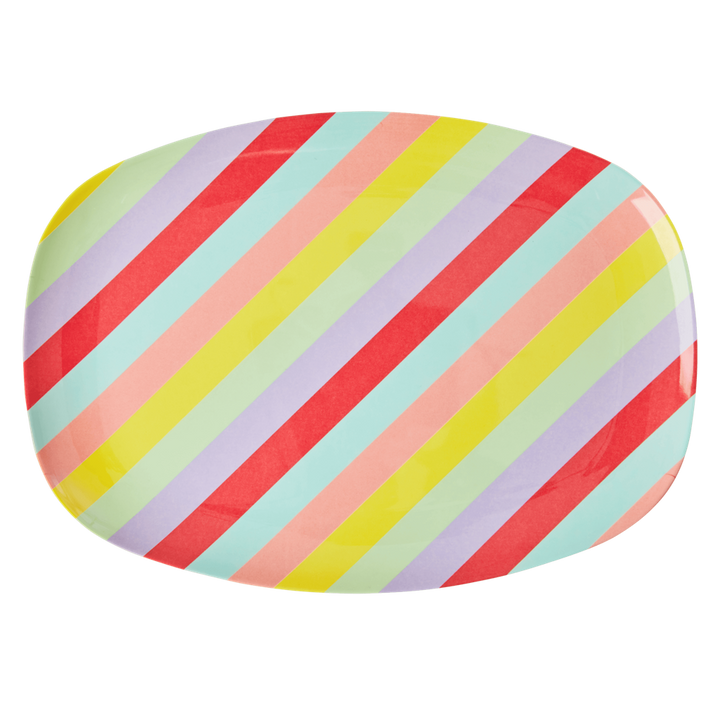 Melamine Rectangular Plate | Summer Rush Print - Rice By Rice