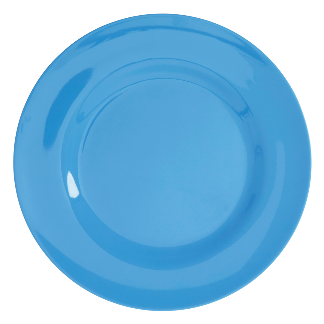 Melamine Dinner Plates in Assorted 'DANCE IT OUT' Colors - Set of 6 pcs. - Rice By Rice