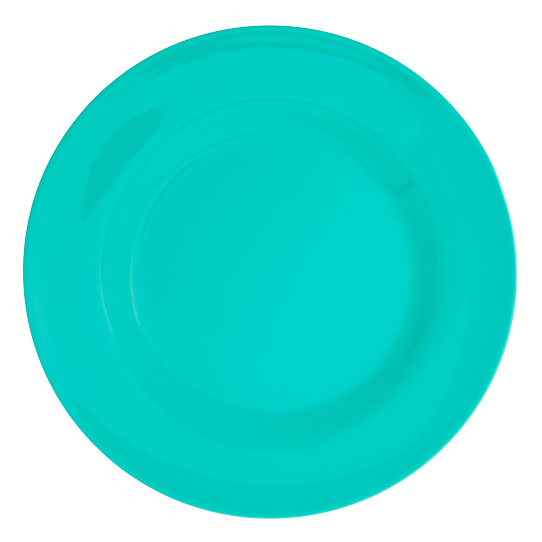 Melamine Dinner Plates in Assorted 'DANCE IT OUT' Colors - Set of 6 pcs. - Rice By Rice