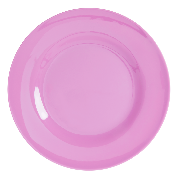 Melamine Dinner Plates in Assorted 'DANCE IT OUT' Colors - Set of 6 pcs. - Rice By Rice