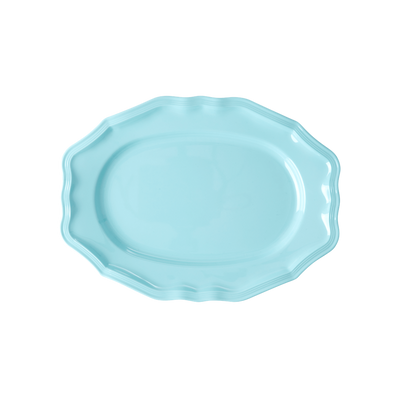 Melamine Serving Dish in Artic Blue - Small - Rice By Rice