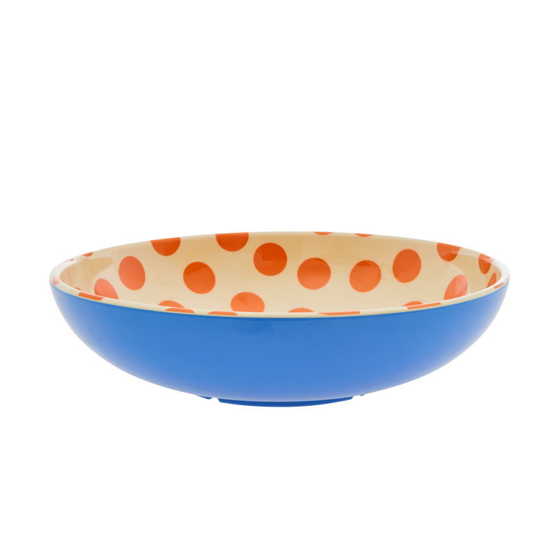 Large Melamine Salad Bowl - Orange - Rice By Rice