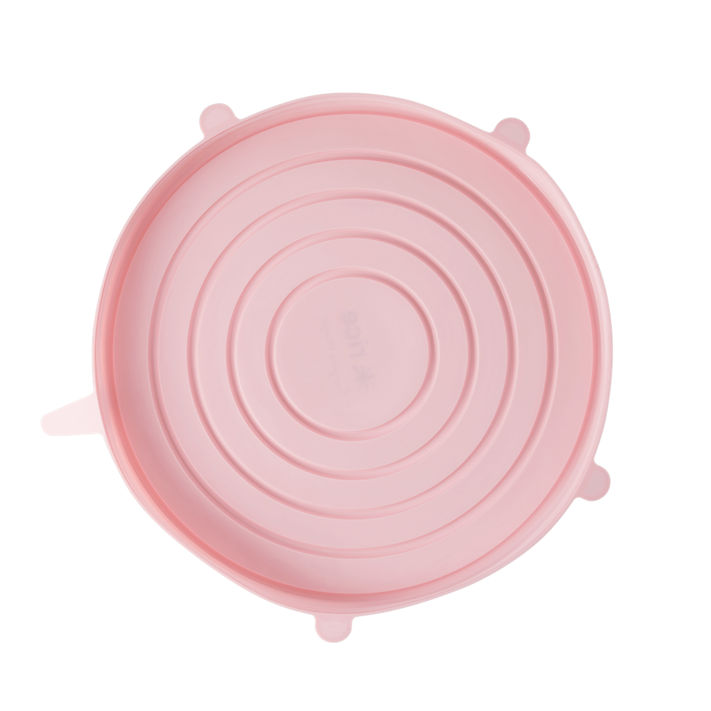 Silicone Lid for Melamine Salad Bowl | Pink - Rice By Rice