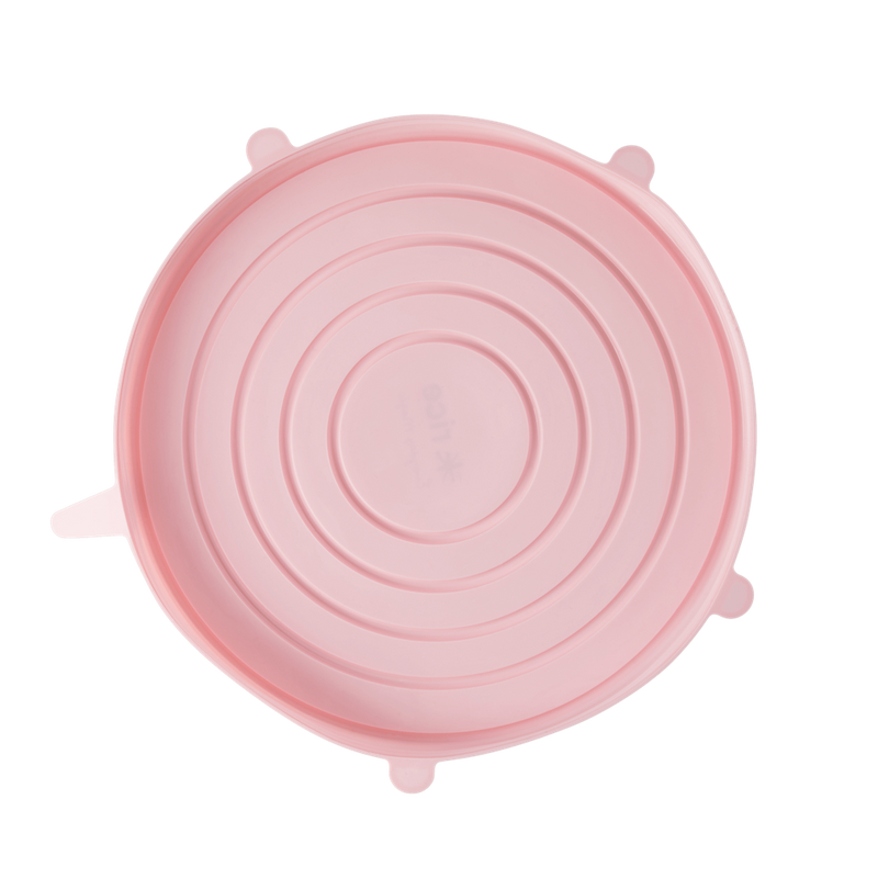 Rice Silicone Lid for Melamine Salad Bowl - Pink