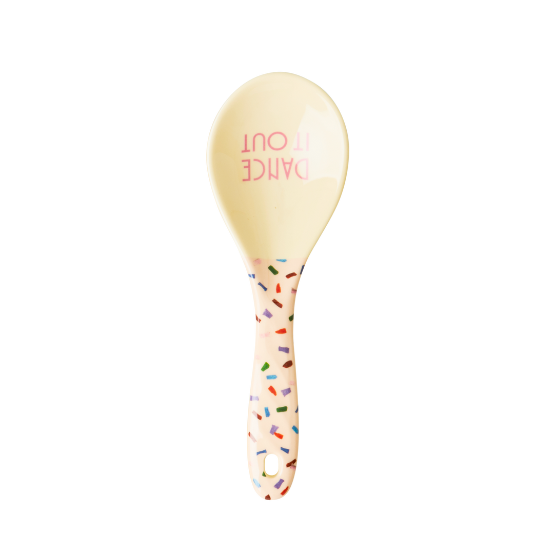 Melamine Salad Spoon | Dancing Legs Print - Rice By Rice