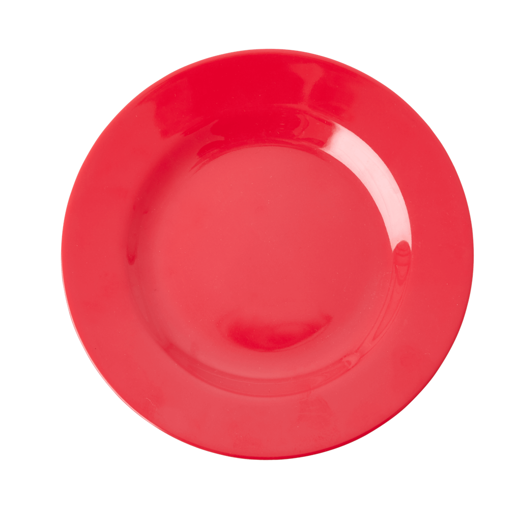 Melamine Lunch Plate | Red Kiss - Rice By Rice