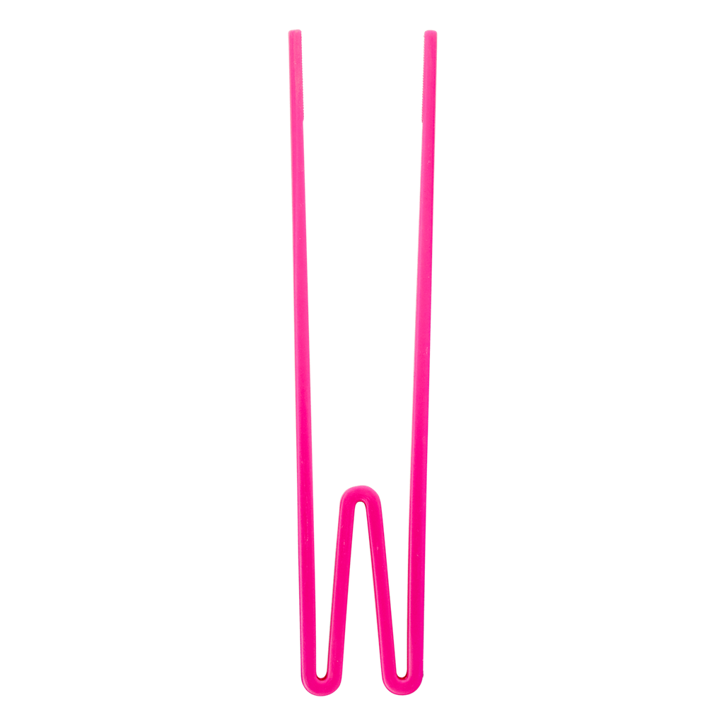 Melamine 'Beginner Friendly' Chopsticks in Assorted Classic Colors | Fuchsia - Rice By Rice