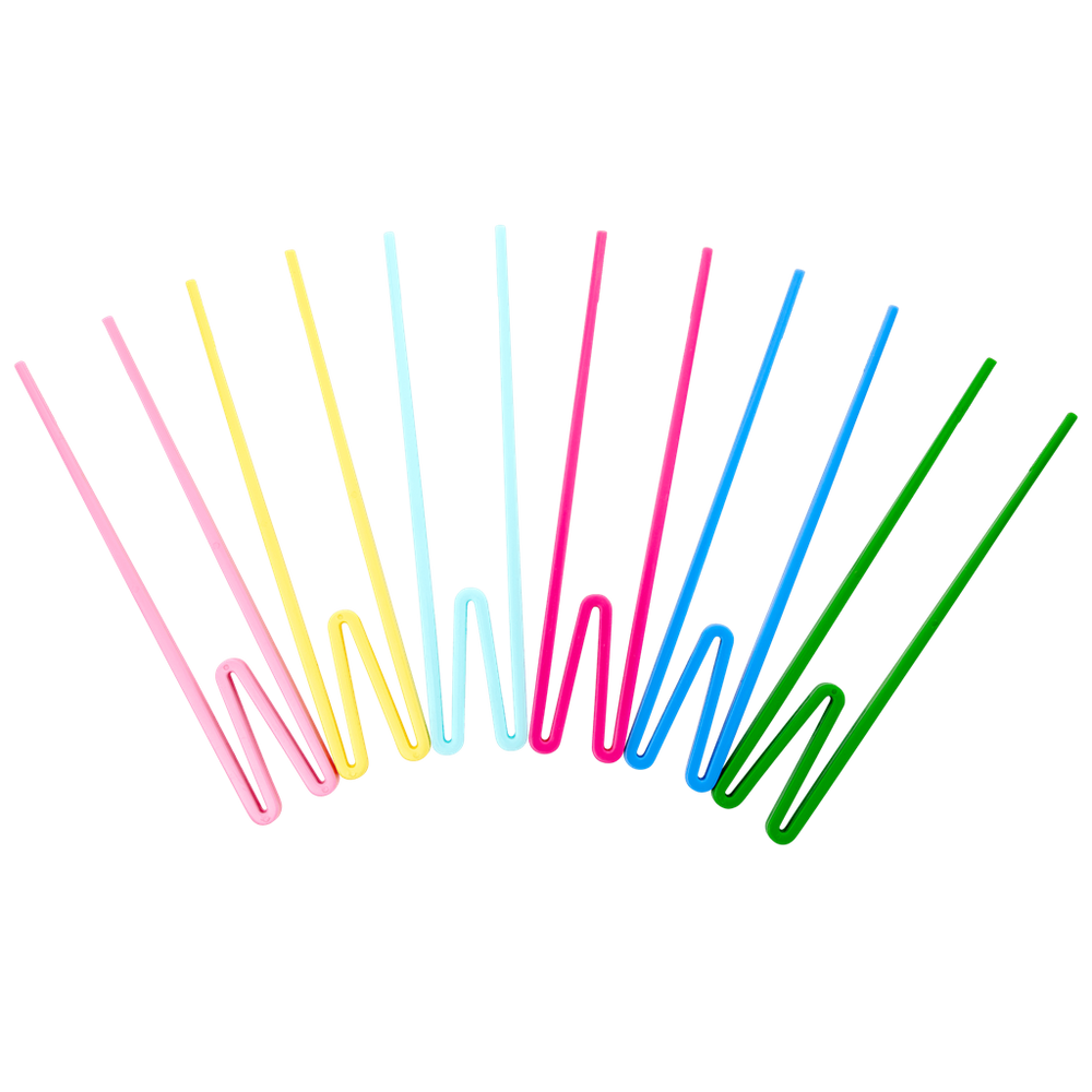 Melamine 'Beginner Friendly' Chopsticks in Assorted Classic Colors | Apple Green - Rice By Rice