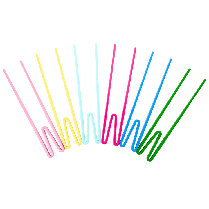 Melamine 'Beginner Friendly' Chopsticks in Assorted Classic Colors | Pink - Rice By Rice