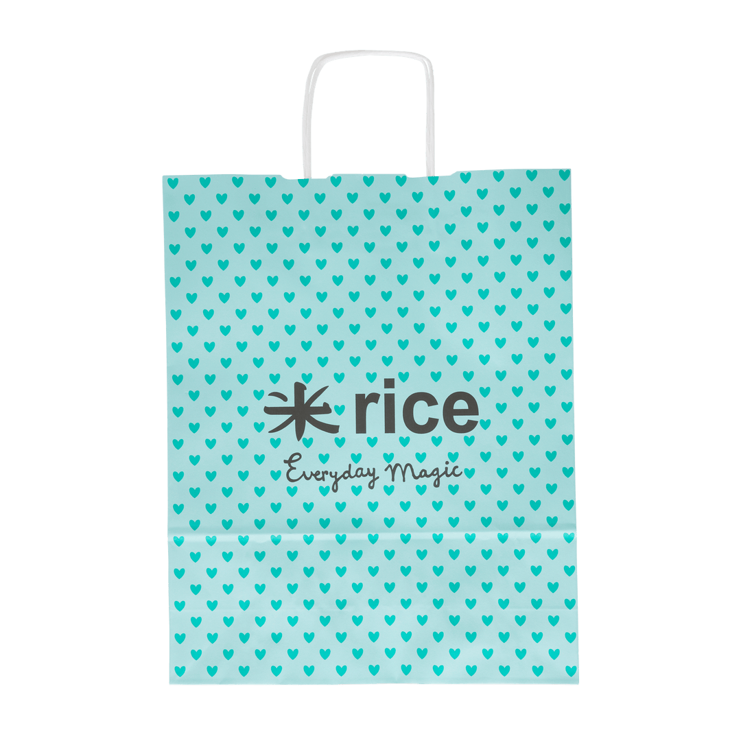 Large Paper Giftbag - Mint - Rice By Rice